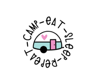 Camper vinyl sticker